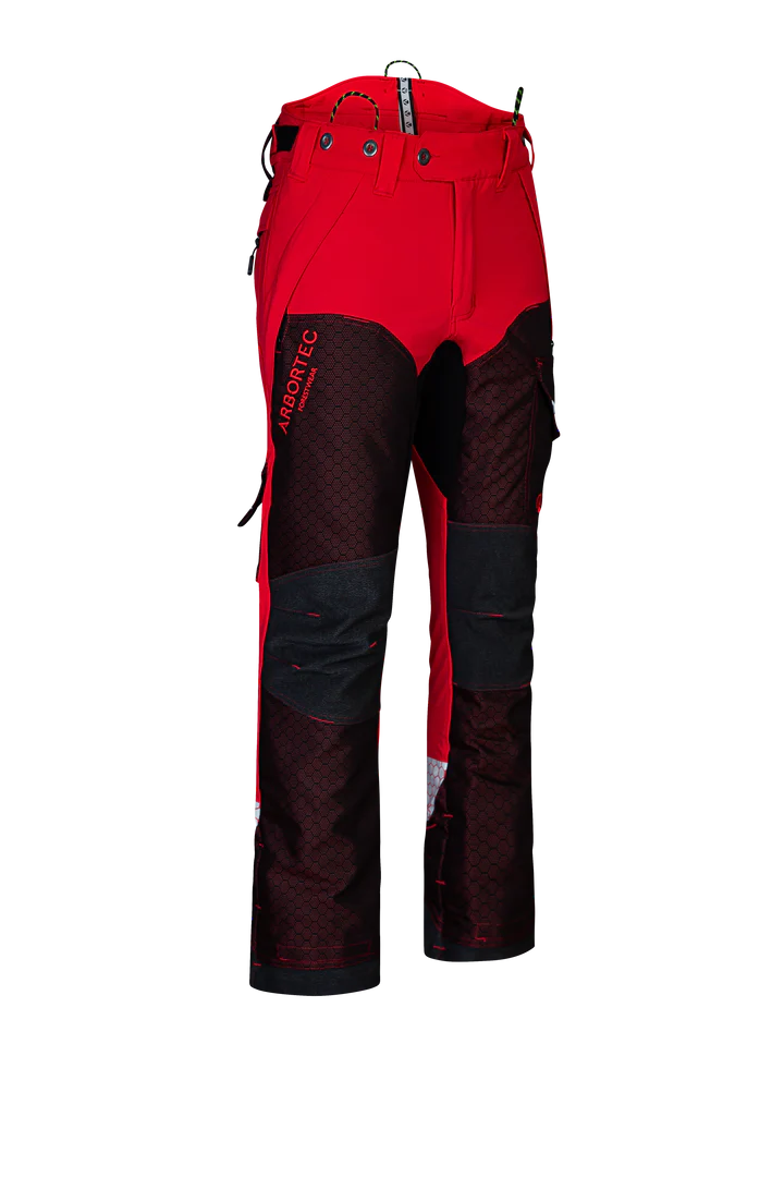 Arbortec Trouser Deep Forest -Type A/Class 1 – Red 6 Arbortec Trouser Deep Forest -Type A/Class 1 – Red - Image 4