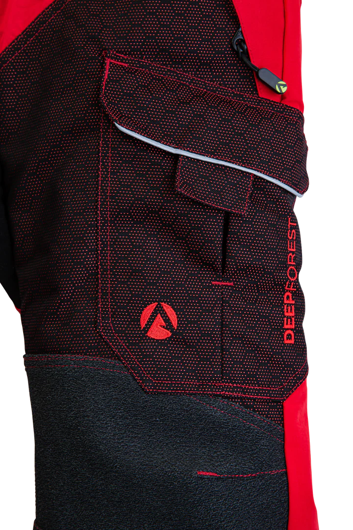 Arbortec Trouser Deep Forest -Type A/Class 1 – Red 9 Arbortec Trouser Deep Forest -Type A/Class 1 – Red - Image 7
