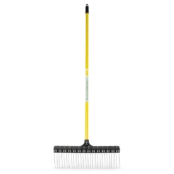 Groundskeeper II 21″ Rake With 55″ Yellow Handle