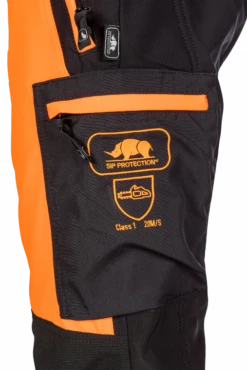 SIP Canopy AIR-GO – Class 1 (1SBD) Orange/Black Chainsaw Trousers – Type A -Garden Tools Store 60064719rl 1sbd 183 poa556