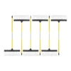 Groundskeeper II 21” Rake W/ Yellow 55” Fiberglass Handle (6 Pack)