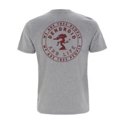 Dendroid Arb Life T-Shirt Grey -Garden Tools Store Arb Life Melange Grey EP01 Rear 09245