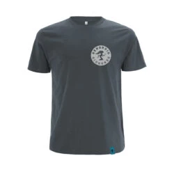 Dendroid Chainsaws T-Shirt – Charcoal -Garden Tools Store Chainsaws Light Charcoal EP01 Front 46789