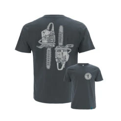 Dendroid Chainsaws T-Shirt – Charcoal