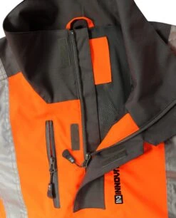 HARKIE Innovation 2 Hi-Viz Orange Smock -Garden Tools Store H1620 OR collar