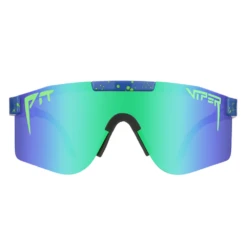 Pit Vipers “The Leonardo” Polarized Double Wide Blue Revo