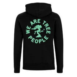 Dendroid We Are Tree People Zip Hoodie -Garden Tools Store WATP Rear Black EP50Z