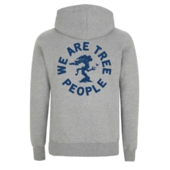 Dendroid We Are Tree People Zip Hoodie -Garden Tools Store WATP Rear Grey EP50Z