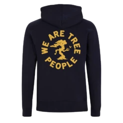 Dendroid We Are Tree People Zip Hoodie -Garden Tools Store WATP Rear Navy EP50Z