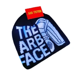 ARB Fiction X The Arb Face Beanie Black/White