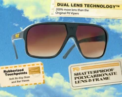 Pit Vipers “Bankroll” Fade Flight Optics Brown Fade -Garden Tools Store bankroll FO infographic2 x566