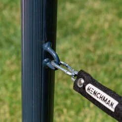 Henchman Fully Adjustable Tripod Ladder -Garden Tools Store carabiner 1