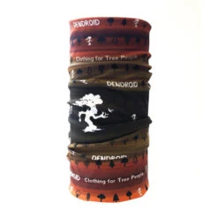 Dendroid Neck Warmer – BRW/ORG/GRN