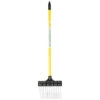 Groundskeeper II 9″ Rake With 55″ Yellow Handle
