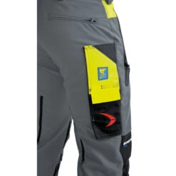 Pfanner Ventilation A Grey Chainsaw Trousers -Garden Tools Store pfanner ventilation type a rear fabric pfr 101761