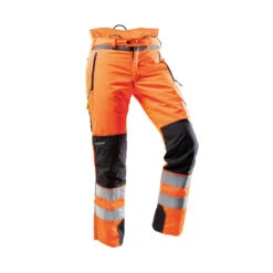 Pfanner Ventilation Hi-Vis Chainsaw Trousers Design A EN20471