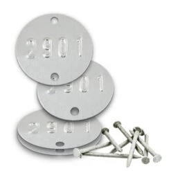 1000 Round Timber Tree Tags