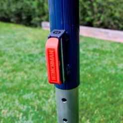 Henchman Fully Adjustable Tripod Ladder -Garden Tools Store rear leg adjuster locked 1