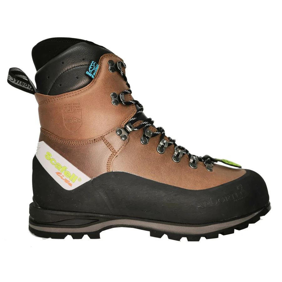 Scafell Lite Class 2 Chainsaw Boots – Brown 3 Scafell Lite Class 2 Chainsaw Boots – Brown