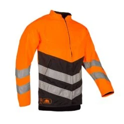 SIP BasePro (1RI1) Chainsaw Jacket – Class 1 -Garden Tools Store sip protection basepro hi viz chainsaw jacket class 1 p2935 14020 image